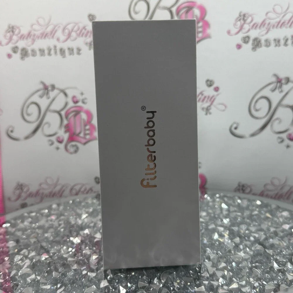 Filterbaby Skincare Product in Light Gray Box with pink filter skin filter